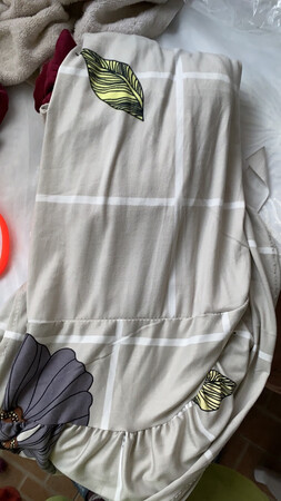 首先呢，图片和实物不符。再者这就是一块破布，但客服竟然说就是这样的，属于质量问题的货竟然让我们消费者自己承担运费。大家购买时一定一定要擦亮眼睛。不建议购买。我很少给差评，但是这家店实在是太欺负人了，京东也不知道哪里可以投诉，只能白白的吃了这个哑巴亏。真实评价，店家也不要给我打电话，我是不会撤了的。