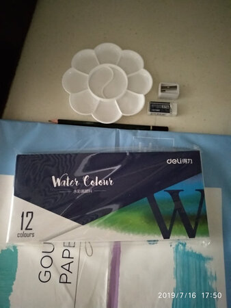 还没用，让孩子先接触一下绘画，看着很不错，纸张很大，店家有诚信，漏发了一件接着给补发了