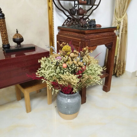 不知道是不是真干花