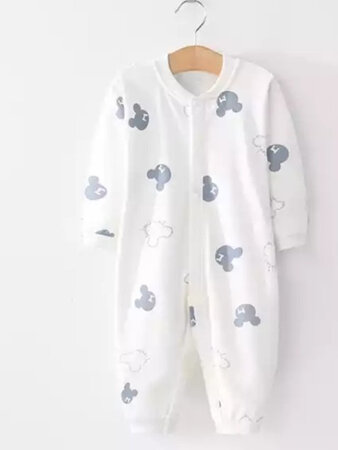 宝宝的衣服一直在这家买的，纯棉的穿着舒服，多买几件换洗穿，非常满意，五分好评，下次还来购买！
