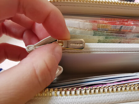 价格合适 能装蛮多的  十多张卡 接近一万元现金  物流速度还能接受 拉链也很惊喜 比实体店便宜几百元 推荐给大家
