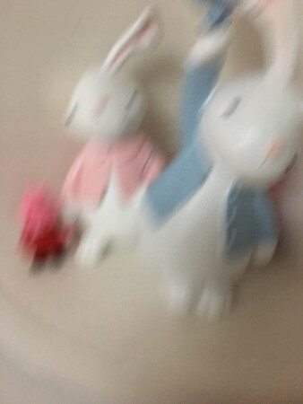 摆件兔兔，很喜欢