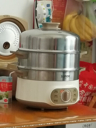 非常好用的蒸锅，种草好久了。利用率非常高，每天都用！