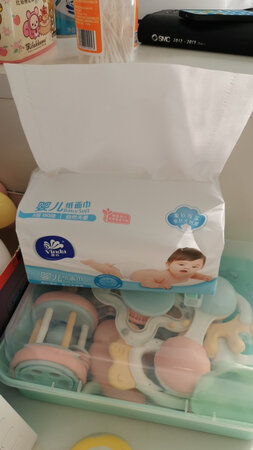 有宝宝之后一直用这个纸巾，双十一便宜多了