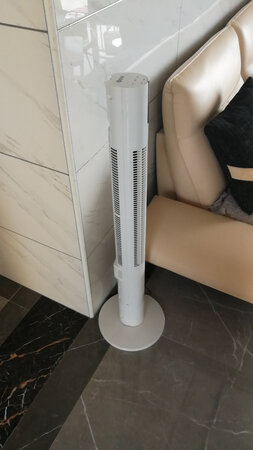 价格非常便宜，外观看起来很不错，性价比极高的产品，物有所值，值得再买，使用情况大概一个月左右，整体感受很好，噪音非常小，如果开到摇头方向的话，噪音稍微大点，相对*块钱的价值嘛，绝对值，使用一个月后，根据使用效果的评价外观设计：不错档位风速：风流略小