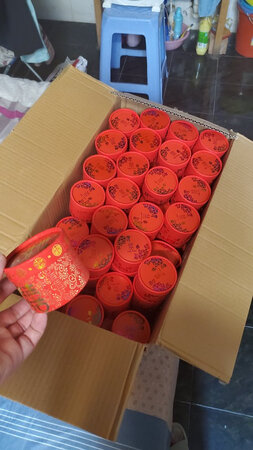 嗯挺漂亮的，看着都喜庆，一下买了150个，不知道够不够用