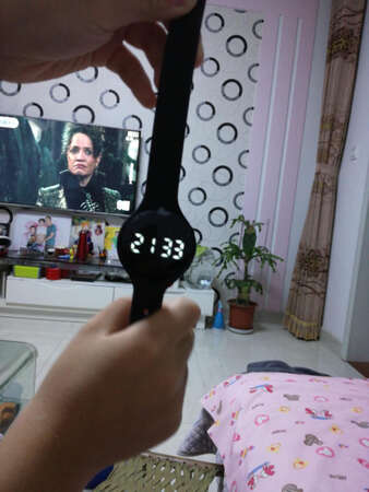 手环儿子带，大小正合适。儿子很喜欢。