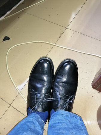 刚回来就穿上了，大品牌值得信赖。