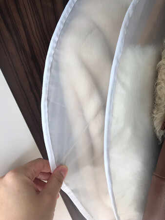 中厚的防尘袋，挺好的，防尘效果应该没什么问题，拉链拉的挺紧的，尺码搭配的也非常的好，有大的有小的有中的，然后拉上链子之后就非密封效果不错，应该没什么防水效果，防潮还是可以的，一次给了那么多都不知道装点什么好呢