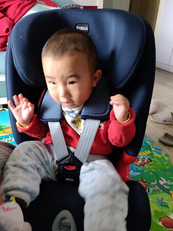 双十一优惠力度还不错，这个放购物车一年了，就买了。今天废了半天劲终于装好了。宝宝坐上刚刚好。怕是坐不到12岁了。