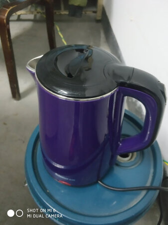大件商品一直在京东买，空调 洗衣机 电视机 电脑  手机，售后服务好，买的放心，客服服务好，比在实体店买的便宜，质量又有保障，又送货上门，价钱又便宜，一直信赖京东。这个电水壶，价钱便宜质量又好，烧水速度又快。304不锈钢，质量杠杠的。买东西还是京东好，京东物流速度快服务又好，