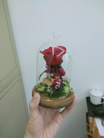 非常满意，物流速度快第二天到货，没有瑕疵。电池是自带的三节7号电池，灯的开关在底部，玻璃罩子不知道是不是固定的，没敢使劲往下拿。总体满意。