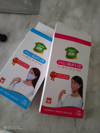 口罩纯棉舒适，颜色也漂亮