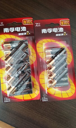 一直都用南孚电池，主要是耐用