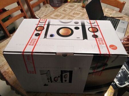 换了这个音箱，音质立马上了一个档次，低音很好，中高音相对MKII差点，但作为电脑音箱足够了。