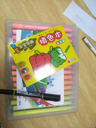 很棒呢，很好画，适合专业手绘也适合儿童画，顺便晒一张我的画