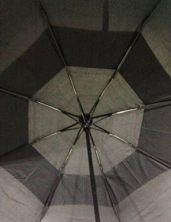 深色的,遮阳很好,骨架一看就很结实,物美价廉,这款雨伞真不错。我很喜欢。物流也很快