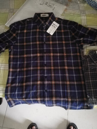 货已收到。穿起来很舒服，是纯棉的。跟客户介绍的是一样的。下次还来。