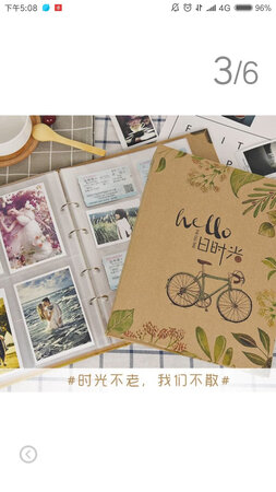 直接把店家的照片用上了，质量还是可以的，就是放火车票的页数比较少，我还以为全部都是放火车票呢