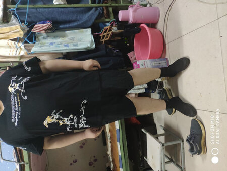 250斤，买衣服不说别的，够大够舒服就行。其次再说质量和样式。感觉还可以。
