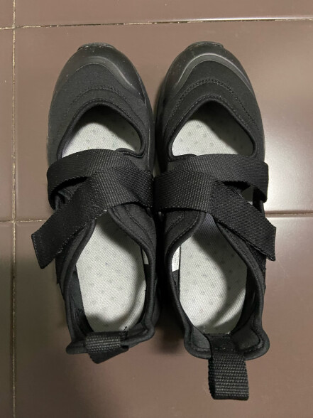 无印良品（MUJI）男女通用运动凉鞋（男士/女士）男款女款 忍者鞋 鞋子 EKB12A3S 黑色 M 250MM/40码（2.0） 晒单实拍图