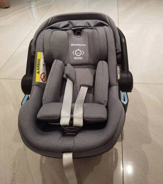 UPPAbabyMESA安全提篮车载 i-size认证 0-13月 汽车安全座椅反向安装 蓝灰色-GREGORY 晒单实拍图