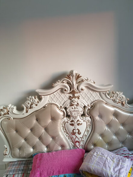 梦美斯宣沙发欧式实木真皮沙发美式套装新古典别墅客厅实木沙发 008 单人位 晒单实拍图