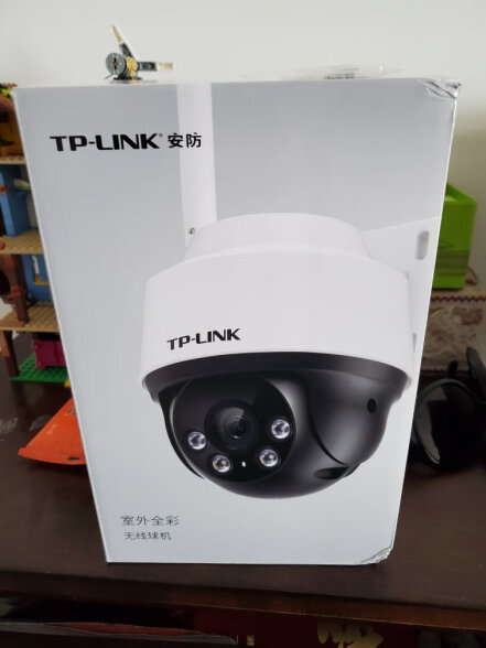 TP-LINK 500万3K全彩摄像头家用监控器360无线家庭室外户外tplink可对话网络手机远程门口高清 IPC652-A4 晒单实拍图