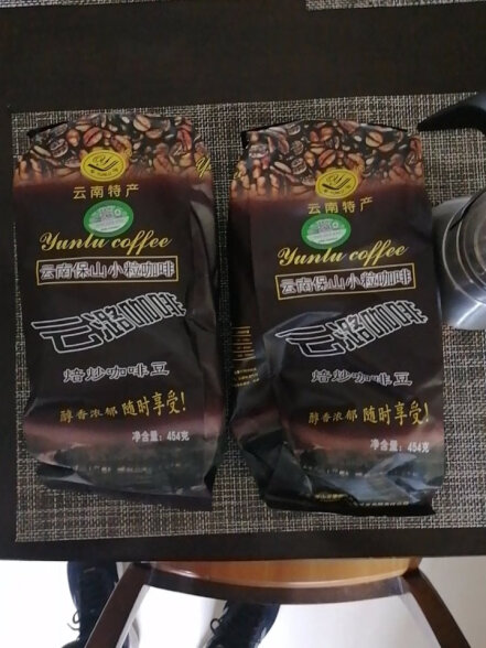 云潞（yunlu） 云南小粒咖啡豆 有机保山蓝山风味咖啡豆烘焙可磨粉454g 晒单实拍图