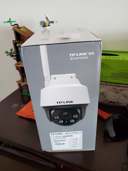 TP-LINK 500万3K全彩摄像头家用监控器360无线家庭室外户外tplink可对话网络手机远程门口高清 IPC652-A4 晒单实拍图