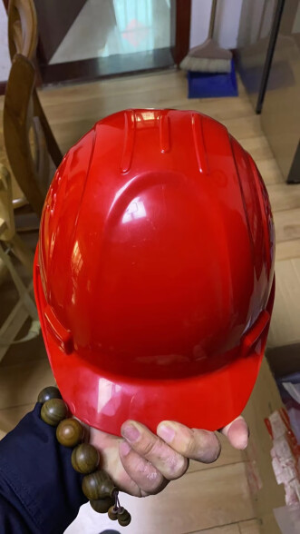 霍尼韦尔（Honeywell）安全帽 H99 ABS 工地建筑 防砸抗冲击 有透气孔 红色 1顶 晒单实拍图