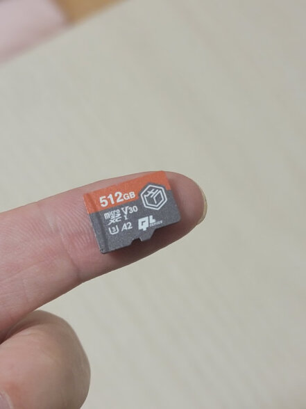 京东京造512G麒麟系列TF（microSD)存储卡U3 C10 A2 V30 手机平板游戏机内存卡  晒单实拍图