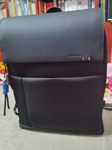 新秀丽（Samsonite）双肩包电脑包男女背包15英寸笔记本书包手提包商务旅行 AH9黑色 晒单实拍图