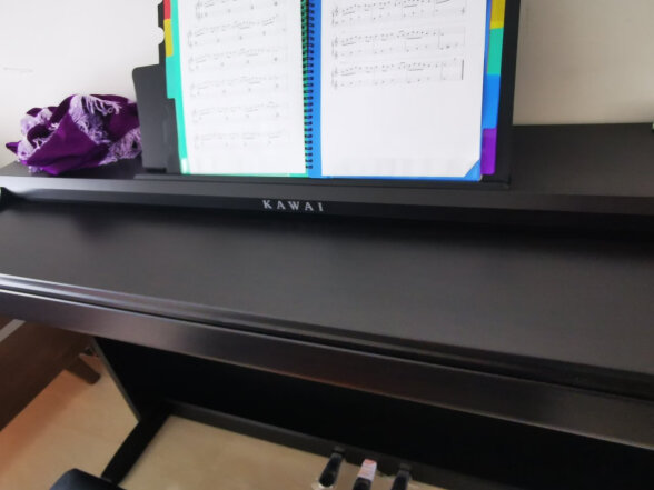 卡瓦依（KAWAI）电钢琴KDP120GR卡哇伊钢琴88键重锤成人儿童初学专业家用立式 晒单实拍图