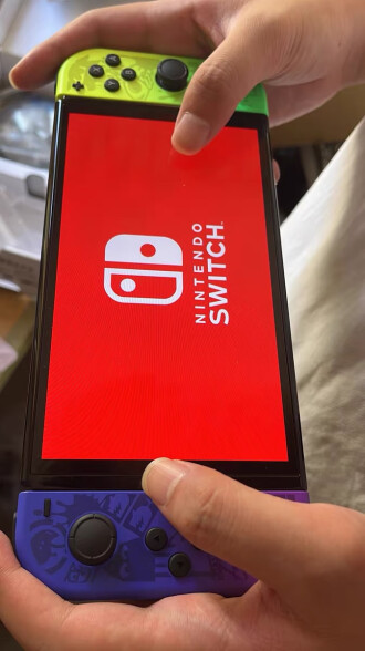  任天堂（Nintendo） Switch NS掌上游戏机OLED主机 日版喷射战士3限定机 续航加强版 便携家用体感掌机  晒单实拍图