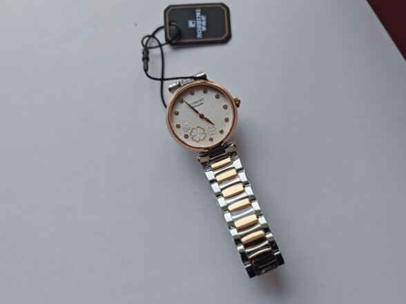 罗西尼（ROSSINI）手表女自动机械表白盘钢带礼物送女友国表商务时尚气质 516764 晒单实拍图