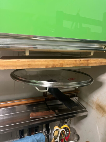 帅仕（shuaishi）厨房用具置物架橱柜下挂砧板锅盖架分层多功能悬挂锅铲汤勺收纳 晒单实拍图