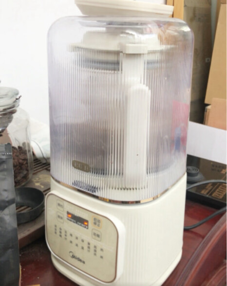 美的（Midea）安睡Pro低音破壁机1.5升家用豆浆机柔音降噪设计榨汁料理辅食机MJ-PB4G3-555 晒单实拍图