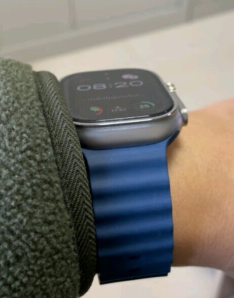 苹果（Apple）watch ultra2苹果智能手表GPS + 蜂窝款智能运动手表男女通用款 蓝色 海洋表带  官方标配 晒单实拍图