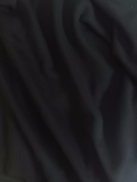 京东京造【100%绵羊毛】可机洗纯羊毛针织衫秋冬圆领纯色毛衣 黑色L 晒单实拍图