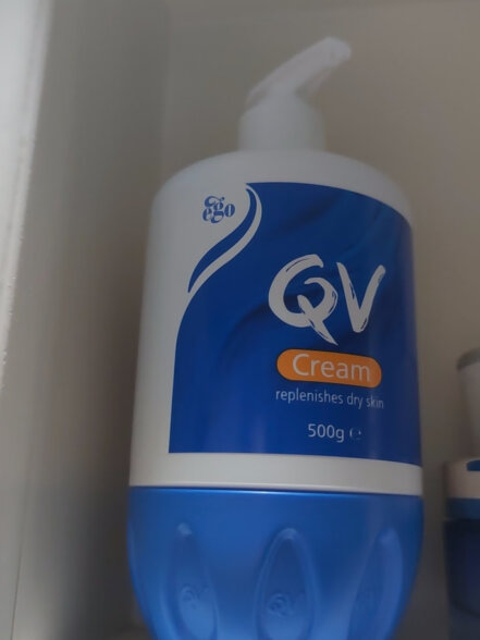 QV意高Ego润肤霜500g保湿面霜敏感肌适用护肤品敏感肌肤澳洲 晒单实拍图