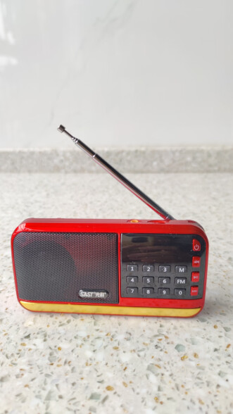 先科（SAST）V30红 收音机老人老年人充电插卡迷你小音箱便携式半导体随身听fm调频广播音响音乐播放器 晒单实拍图