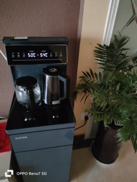 苏泊尔（SUPOR）茶吧机 家用高端饮水机 遥控智能下置水桶 全自动自主控温立式316L水壶泡茶机 CBJ12【温热款】 晒单实拍图
