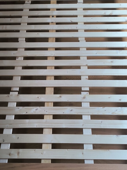 京东京造实木床 北美FAS橡木 大板拼接稳固承重 林中梦双人床1.8米×2米 晒单实拍图