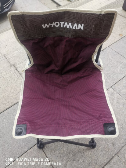 沃特曼(Whotman)户外折叠椅凳便携式桌椅搭配钓鱼写生椅子马扎WY2147 实拍图