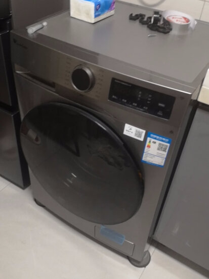 小天鹅（LittleSwan）滚筒洗衣机全自动 深层除菌净螨 BLDC变频 10公斤大容量 以旧换新 TG100VT096WDG-Y1T 实拍图