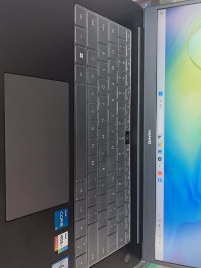 华为笔记本电脑MateBook D 15 2022款 15.6英寸 英特尔酷睿 i5 16G+512G 锐炬显卡 轻薄本/护眼全面屏 灰 实拍图