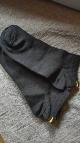 安踏|袜子|【4双装】冬季保暖运动袜子男女跑步篮球袜短袜袜 实拍图