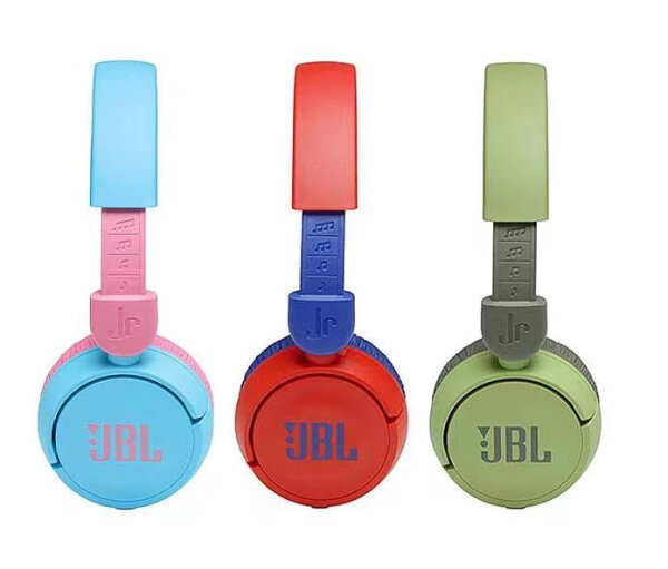 JBL JR310BT 头戴式无线蓝牙耳包耳机益智玩具沉浸式学习听音乐英语网课学生儿童耳机丰富色彩 深林绿 实拍图