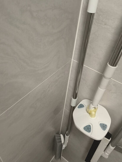 妙洁地板刷浴室厕所瓷砖清洁刷具 可刮水多功能清洁刷子 实拍图